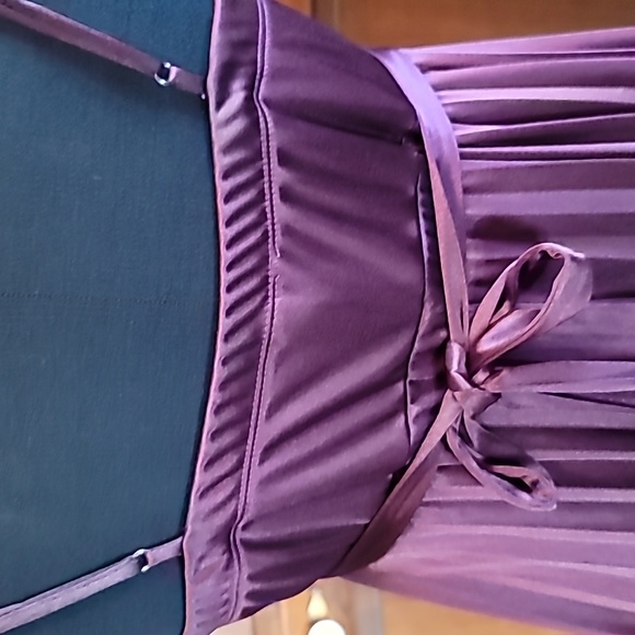 Speechless dress Lg empire waist embellish pleated skirt full lining special occ - Picture 3 of 11